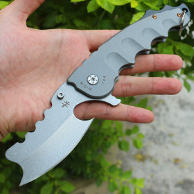 MOW Tiger Shark Folding Outdoor Survival Tool Stainless Steel Camping Pocket Knife Knife for Sale UD405526